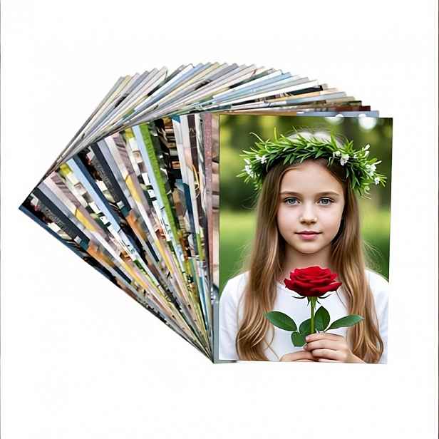 TEMU Fototisk na 16 fotografií, Fotoalbum dárek k promoci, Stojan na výstavu k výročí páru, Fotostěna pro záznam růstu miminka, Roztomilý závěsný