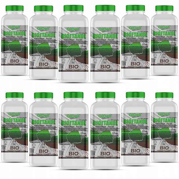 Bioetanol do krbu 12 x 1 l lesní vůně biopalivo