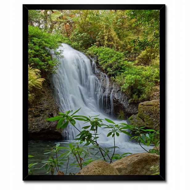 Plakáty v rámu 40x50 Vodopád Krajina