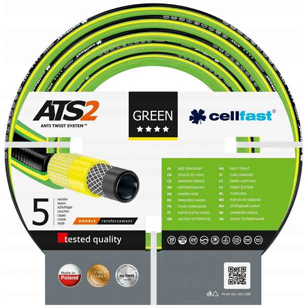 Hadice Cellfast Green ATS2 25M 3/4" 5 W