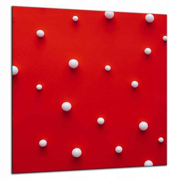 7v1 Skleněná Ochranná Deska Panel Lepidlo 60x65 Červená