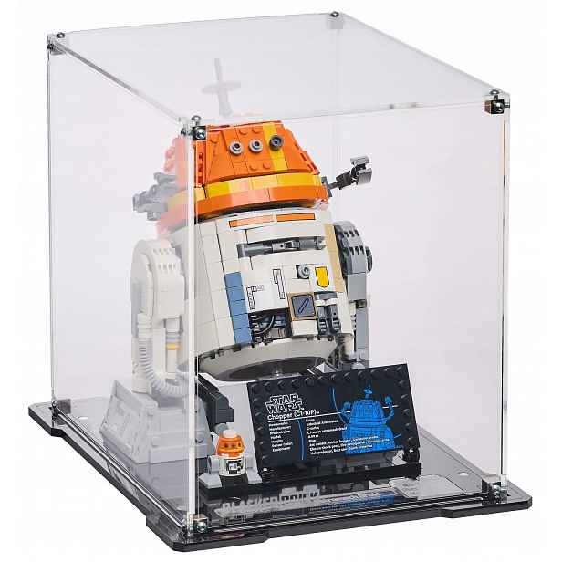 Blacked Brick vitrína pro Lego 75416 Star Wars Droid Chopper (C1-10P)
