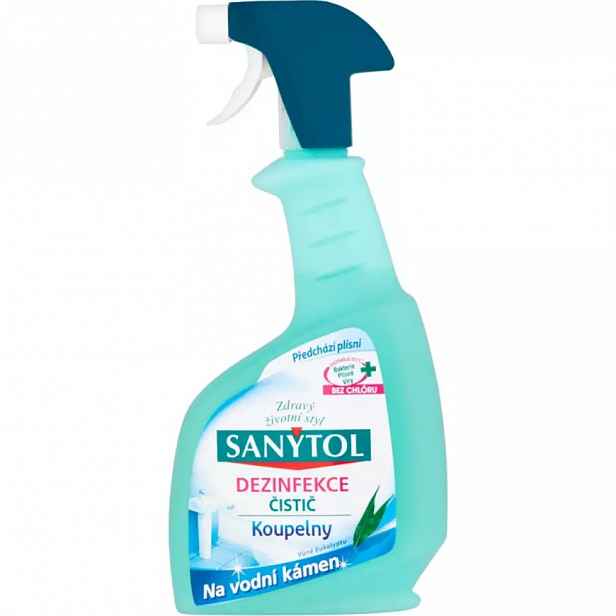 Dezinfekce čistič Sanytol koupelny vůně eukalyptu 500 ml