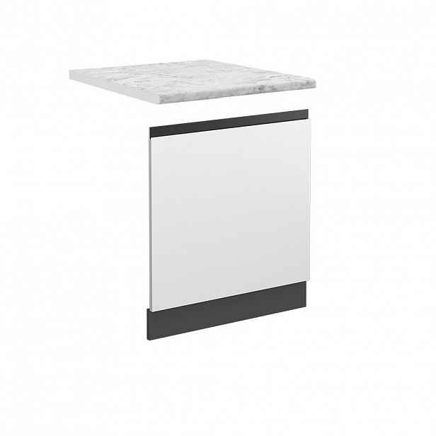 Vicco PŘEDNÍ PANEL R-Line Bílá 60 cm , PD Mramor
