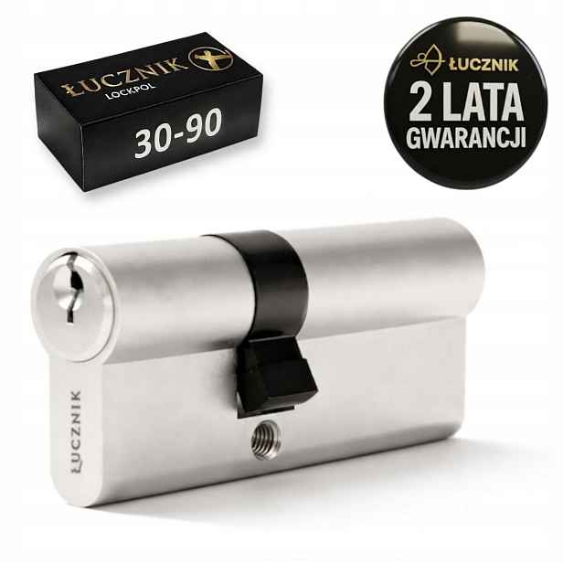 Vložka Do Zámku 30 90 Łucznik Oboustranná Asymetrická Pro Dveře