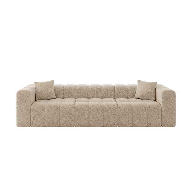 ALTDECOR POHOVKA 3-MÍSTNÁ DONY-3 315x90x71 cm Hnědá Žinylka