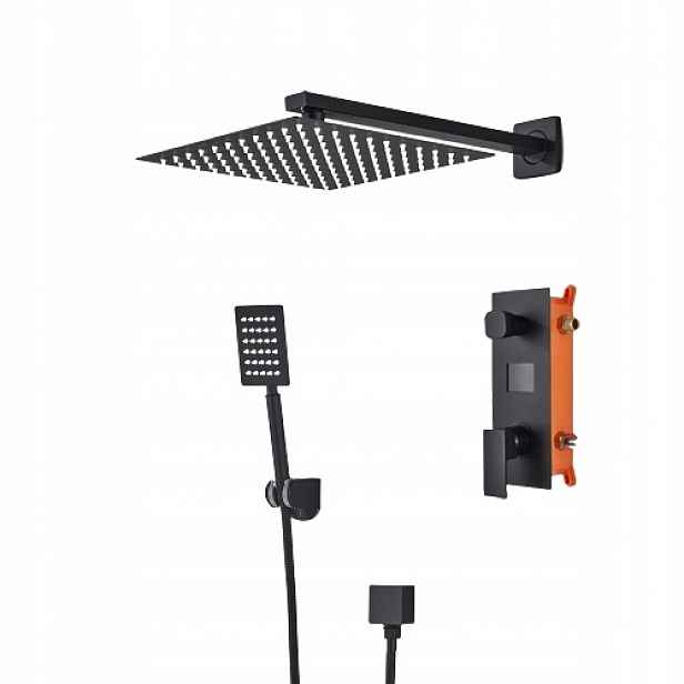 Černá Sprchový set Black 40 LCD