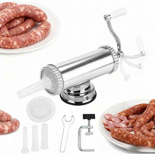 Plnička do klobás, jitrnic 3lb, stroj, ruční stroj