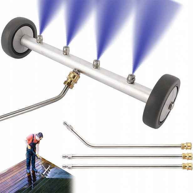 Vysokotlaká Myčka 1500-4000 Psi 4 Trysky Nerezová Ocel