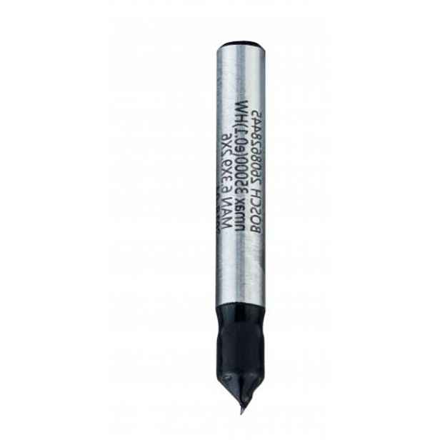 Bosch - Frézovací bit na dřevo, V-žlábkovací, 6,4x45 mm 2608628445