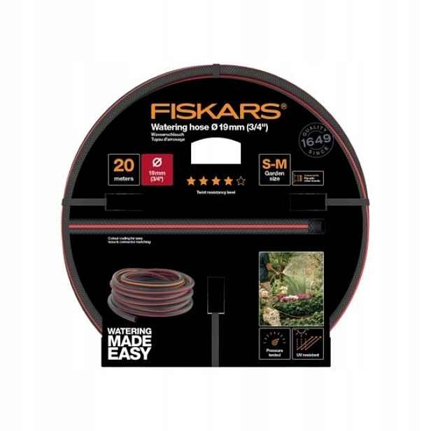 Fiskars Zahradní Hadice 19 MM 3/4'' 20 M Q4 1027110