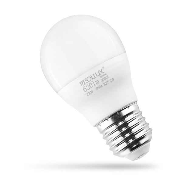 Teplá bílá LED žárovka E27, 7,5 W – Sollux
