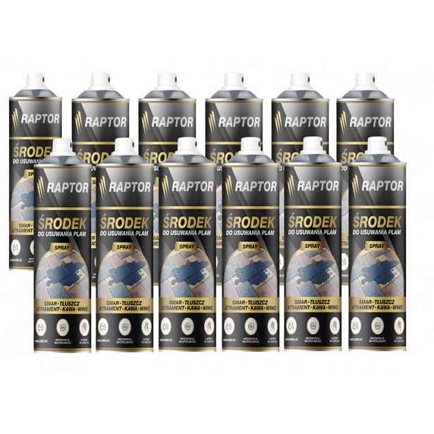 12 x Prostředek na odstraňování skvrn ve spreji 200 Ml pro tukové mazivo na kávu a víno