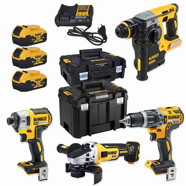 DeWalt DCK422P3 Sada nářadí Combo 18V DCD796 DCF887 DCG405 DCH273