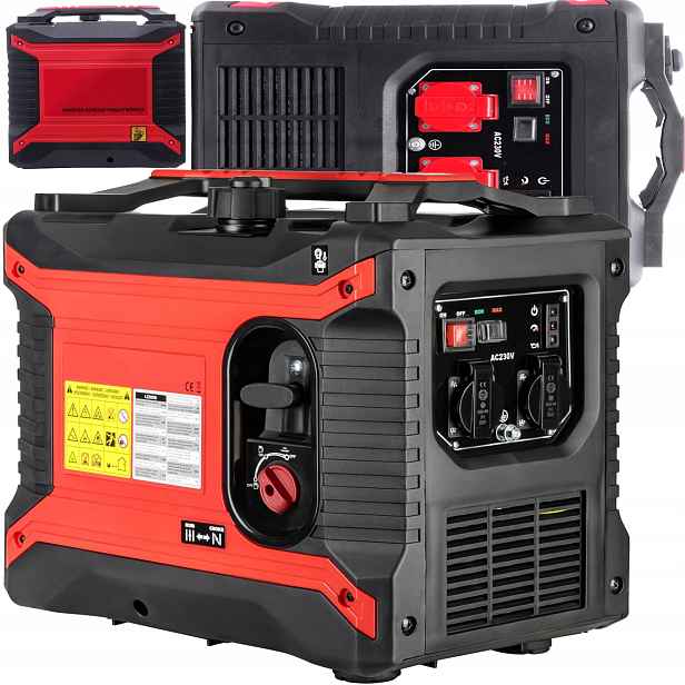 Invertorový Generátor Přenosný 2500W Avr Benzín