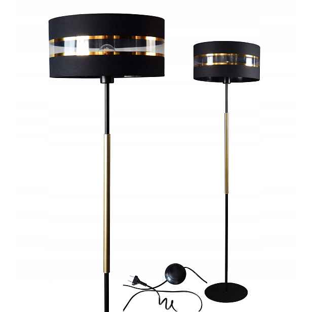 Stojací Podlahová Lampa Do Obývacího Pokoje Ložnice, Stínidlo 35 CM Pro Čtení