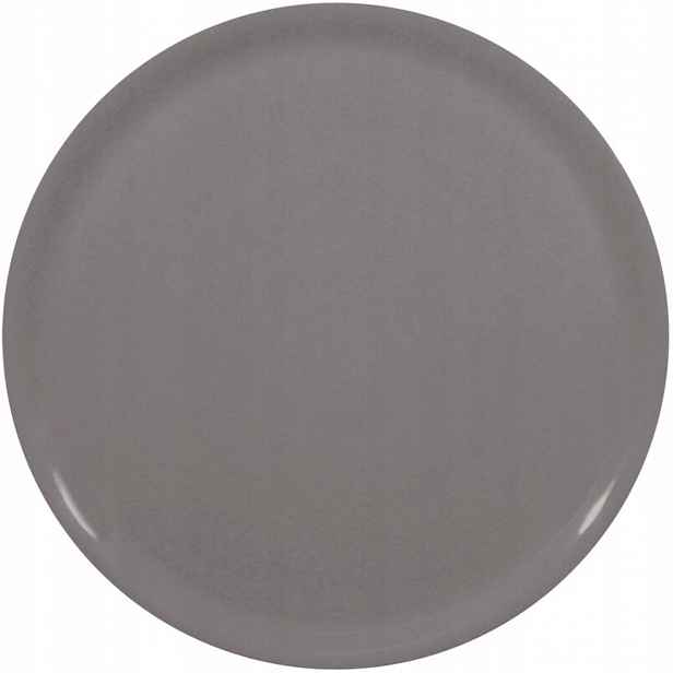 Talíř na pizzu z porcelánu Speciale tmavě šedý, průměr 31 cm sada 6 ks