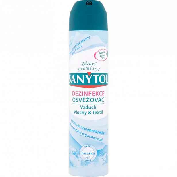 Dezinfekce osvěžovač Sanytol svěží horská vůně 300 ml