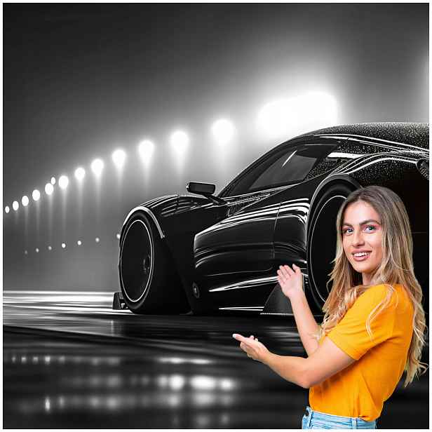 Fototapeta 3D Pro Mládež Auto Motocykl 588x260 DMSM19F