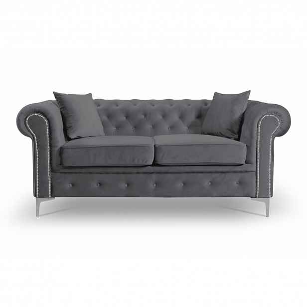 Pohovka Roma Chesterfield II Šedá