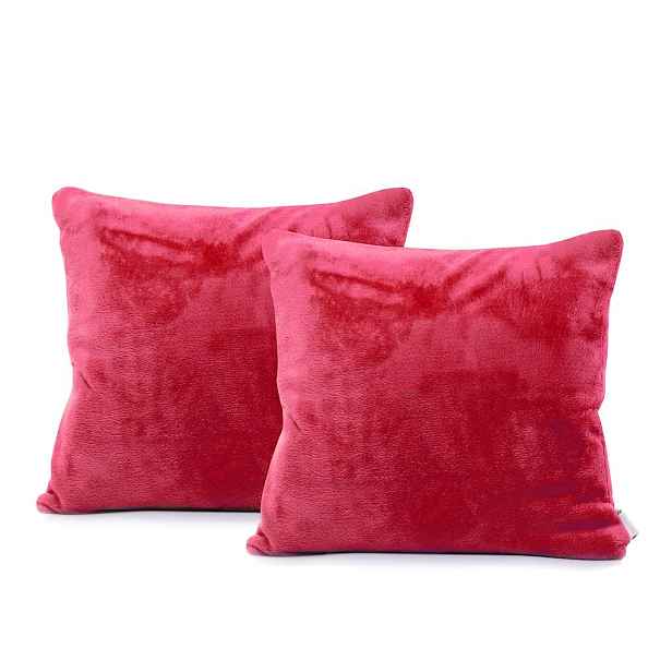 Restilo Povlak na polštář DecoKing MIC 45x45 cm červený, velikost 45x45*2