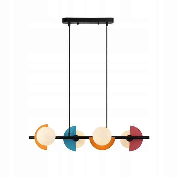 Závěsná Led lampa Stropní Svítidlo Modrá Hlava 4xG9 Nastavitelná Nauti Italux