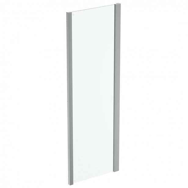 Ideal Standard Connect 2 - Pevná boční stěna 80 cm, silver bright/čiré sklo K9299EO