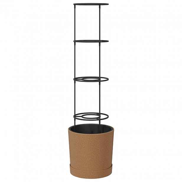 vidaXL Pěstovač rajčat Naturo ECO Ø 39 x 139 cm WPC