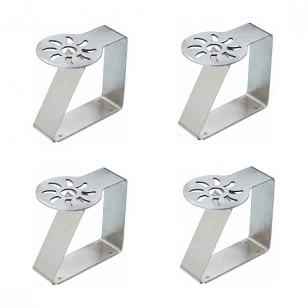 Sada 4 nerezových sponek na ubrus - od Kitchen Craft
