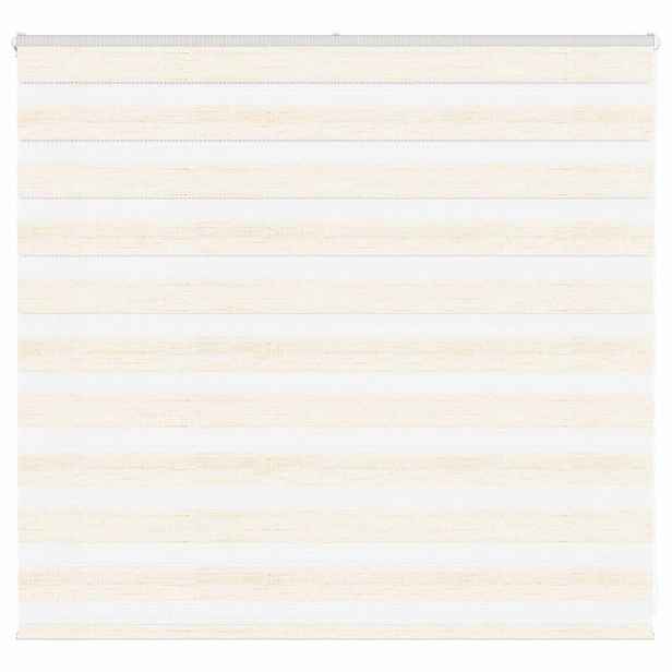 vidaXL Zebra roleta mramorově béžová šířka látky 150,9 cm polyester