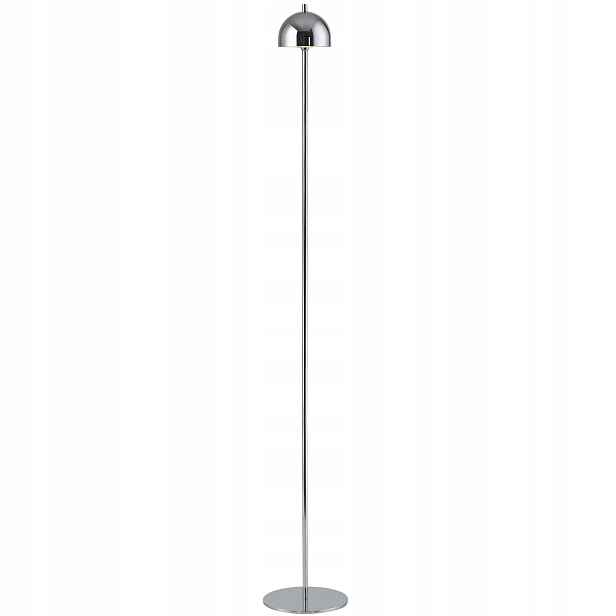 Led stojací lampa stříbrná, moderní na terasu pro čtení a relaxaci Bellis