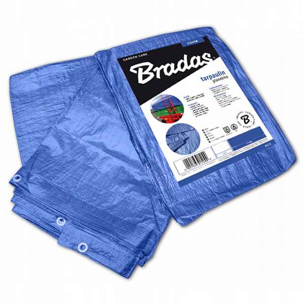 Zesílená plachta Bradas PL12/15 12x15 m 60 g Uv modrá