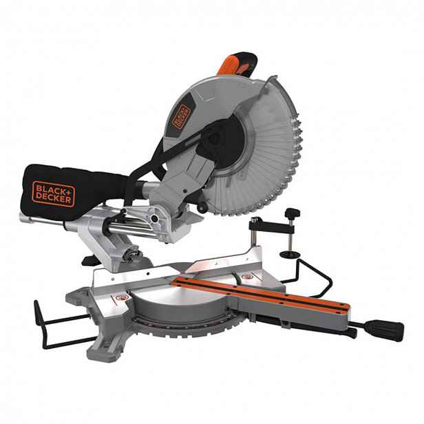 BLACK+DECKER - Pokosová pila 254 mm, s pojezdem, 2100 W BES710-QS