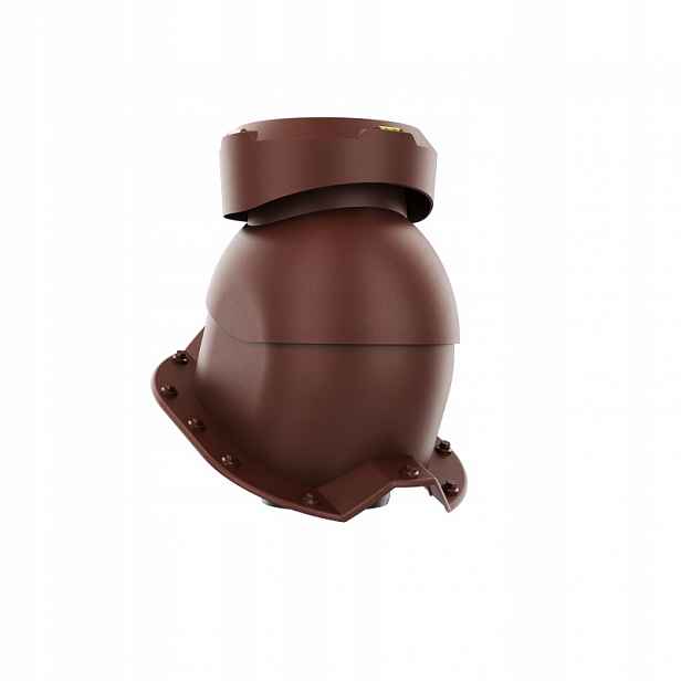 Krbový kanalizační ventilátor fi110 Trapez T35 Bronz 8017