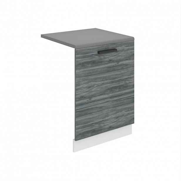 B BELINI GROUP ČELNÍ PANEL pro myčku nádobí 60 cm, se soklovou lištou, Glamour dřevo