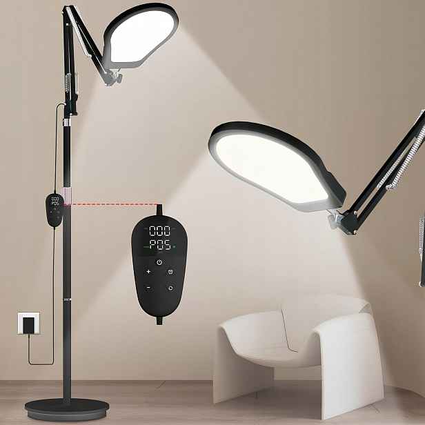 Led denní světlo s časovačem, regulace do kanceláře domu