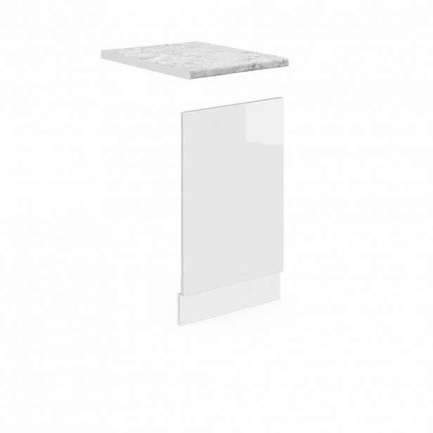 Vicco PŘEDNÍ PANEL R-Line Bílá vysoký lesk 45 cm s pracovní deskou