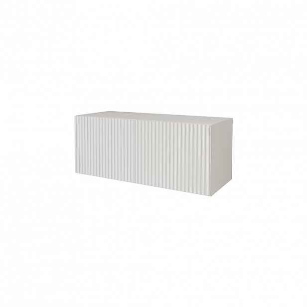 ALTDECOR NÍZKÁ komoda NOA-2-W 100 x 40 x 40 cm – bílá