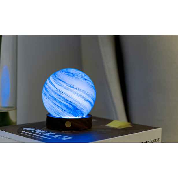 Lampa AstraGlass RGB, více variant - Gingko Varianta: Polar Cloud - malá