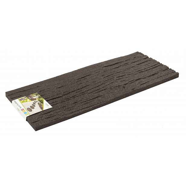 Multy home Zahradní nášlap RAILROAD TIE, hnědý, gumový MHEU5000077, 1 ks 4016.99.00