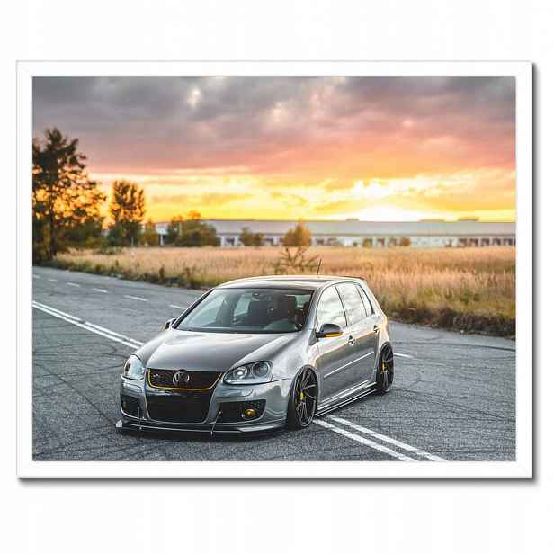Plakáty v rámu 50x40 Volkswagen Auto
