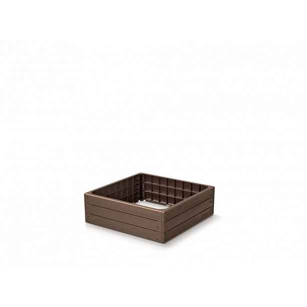 Vyvýšený záhon 756x250mm, hnědý Base Woody IBWS-7587U