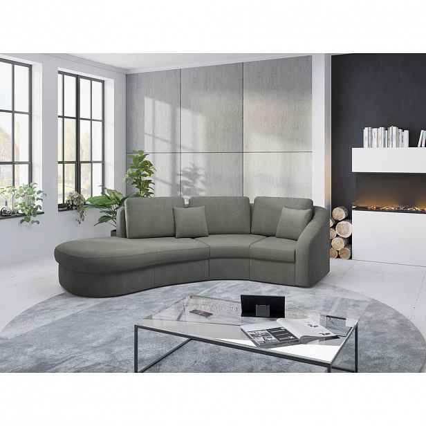Sit & More ROHOVÁ SEDAČKA, textil, jílová barva