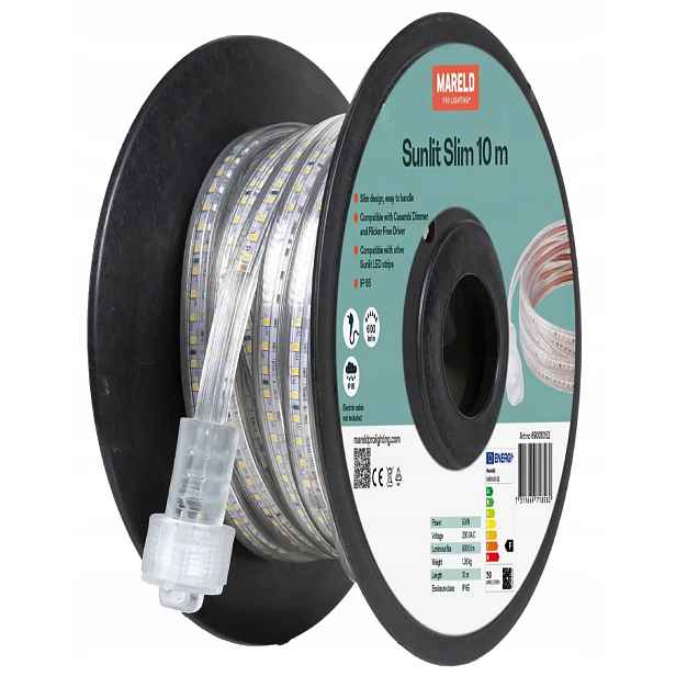 Stavební Led páska 6000lm 4000K IP65 63W Sunlit Slim 10 m Mareld