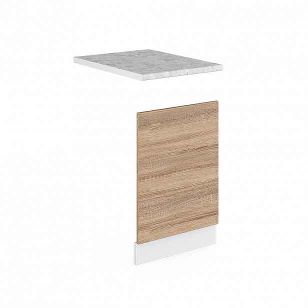 Vicco PŘEDNÍ PANEL R-Line Sonoma 45 cm s pracovní deskou