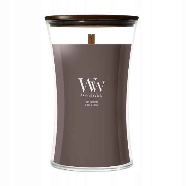 WoodWick svíčka Iris Woods 609,5 g