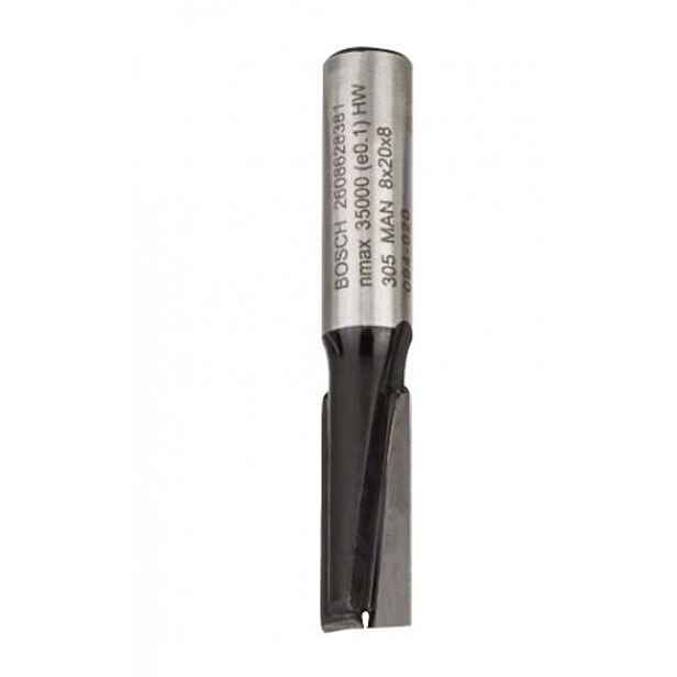 Bosch - Frézovací bit na dřevo, žlábkovací, 8x51 mm 2608628381