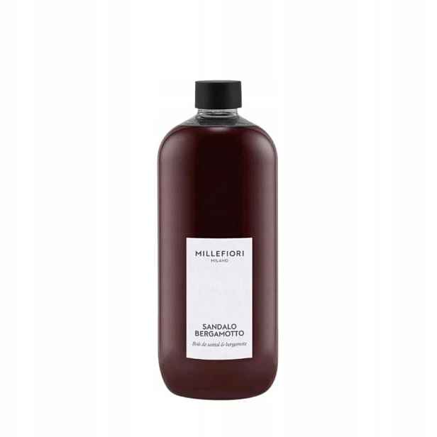 Doplňovač tyčinek 500 ml Sandalo Bergamotto 77RESB Millefiori Milano