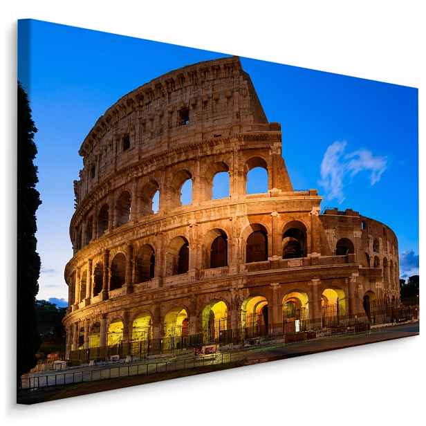 Plátno Pohled Na Koloseum Ve Večerních Hodinách Varianta: 40x30