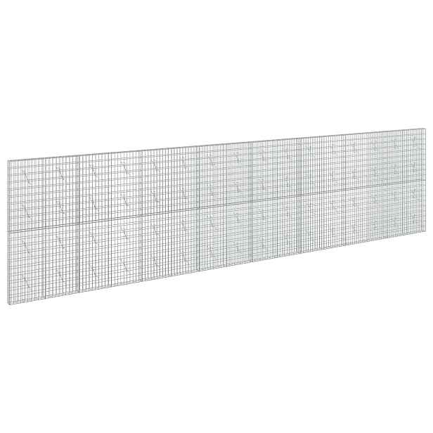 vidaXL Gabion s drátem 3,5 mm a síťkou 5x10 cm 800x10x200 cm